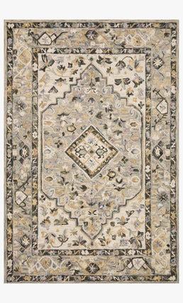 Loloi Norabel NOR-01 Ivory Multi Rug - 5 ft x 7 ft 6 in