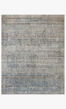 Amber Lewis Morgan MOG-03 Area Rug, 2' x 3'6 - Denim/Multi