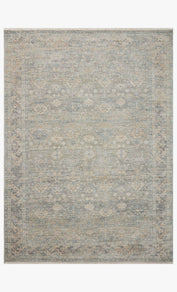 Amber Lewis x Loloi 2'7 7'9 Charcoal/Dove Alie ALE-03 Runner Area Rug