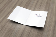 Magical Unicorn Thank You Card - Fresh Frances Greeting Cards