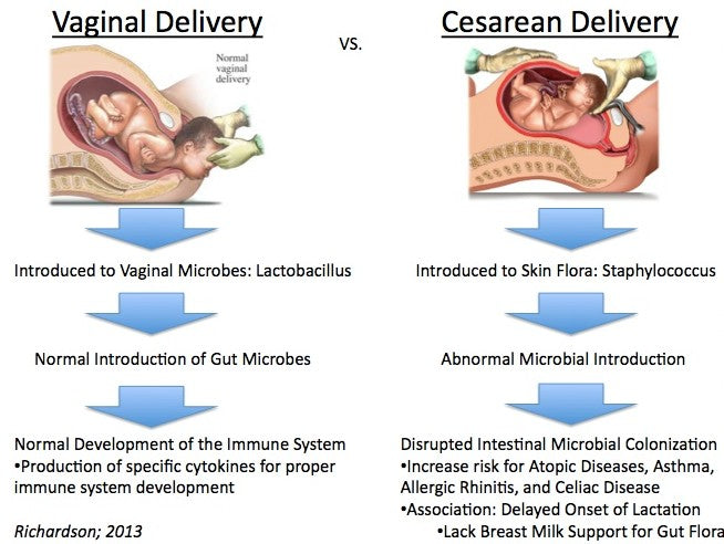 c-sect vs vag