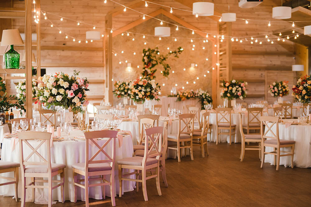Wedding Lighting Indoors Festoon and String Lights