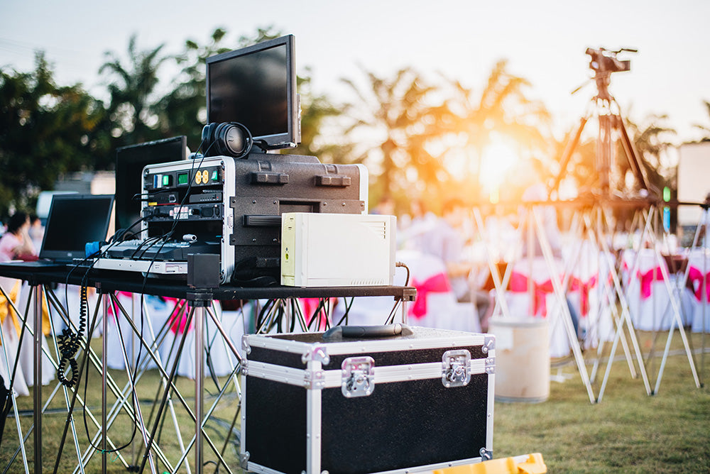 Wedding Lighting and Audio Equipment Rental Packages