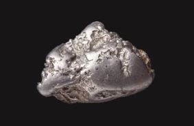 rhodium in its raw form