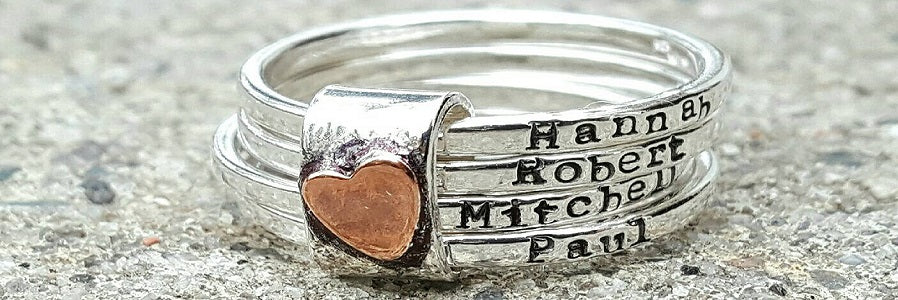 engraved mothers ring