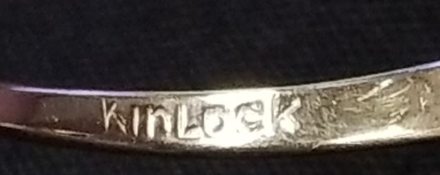 kinlock jewelry stamp
