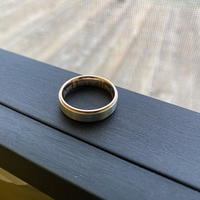 Stainless Steel Ring, 8mm Ring, Steel Band, Man Ring, Rings for Women,  Thick Ring, Chunky Ring, Minimalist Ring, Mens, Ladies, Wedding Rings - Etsy