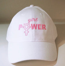 Girl Power Cap in White