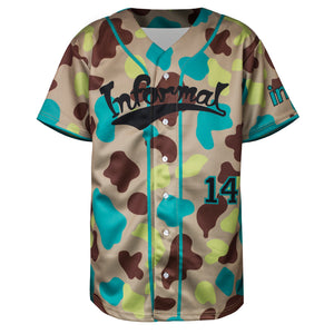 camouflage baseball jersey