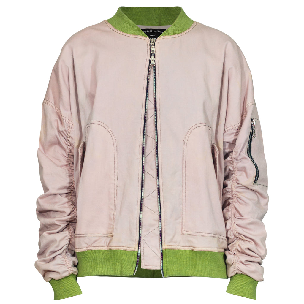 IA-1 Bomber Jacket : Pink Denim