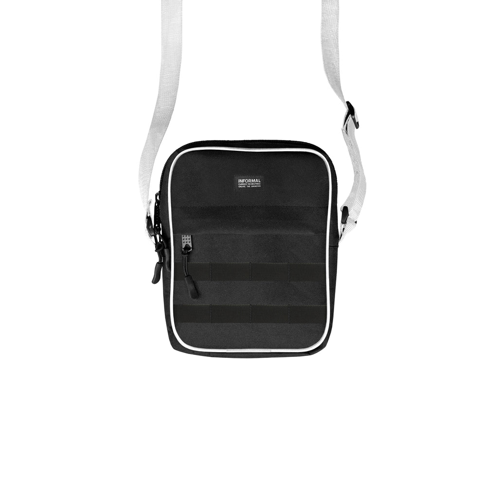 Tactical Shoulder Pack : Black/White