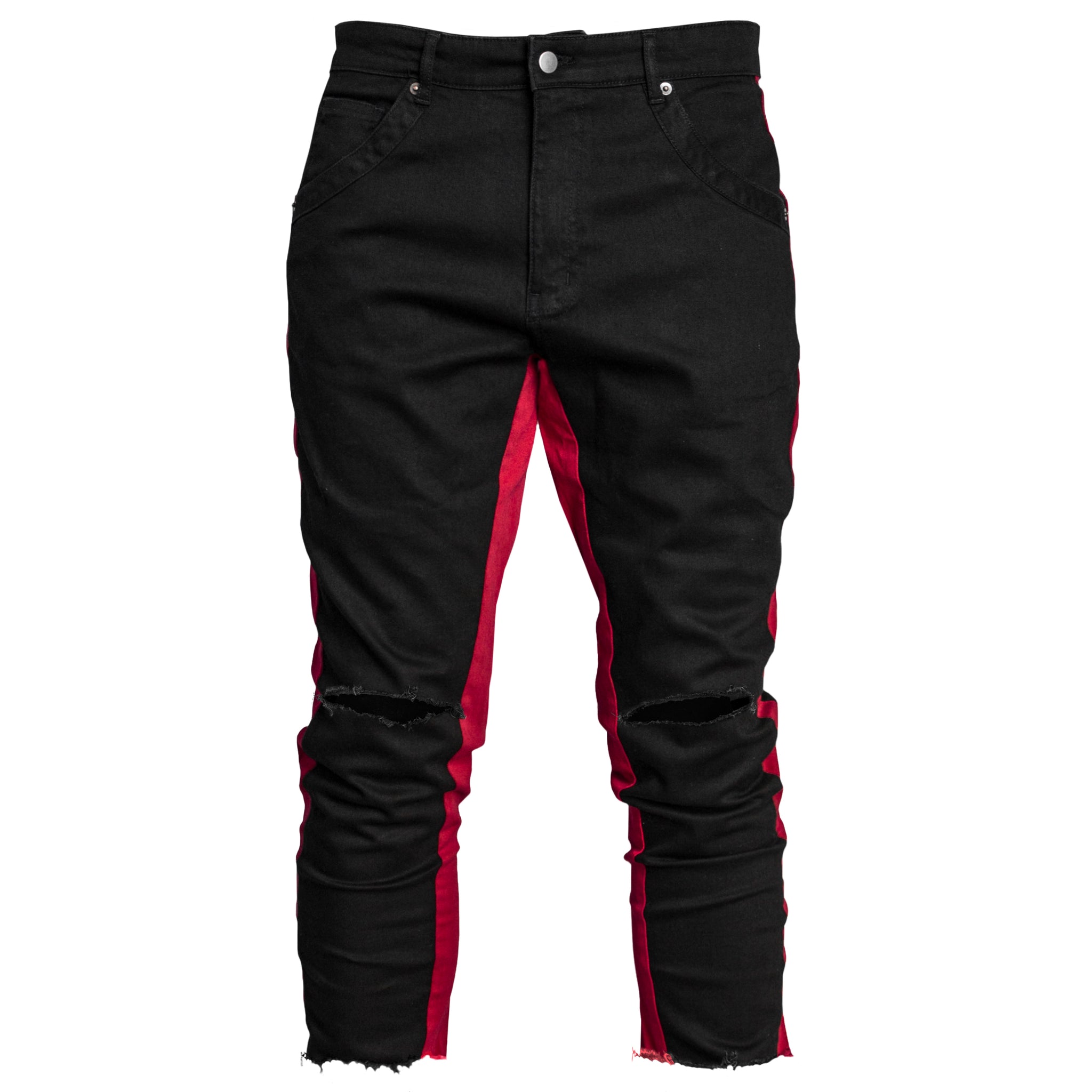 black track jeans