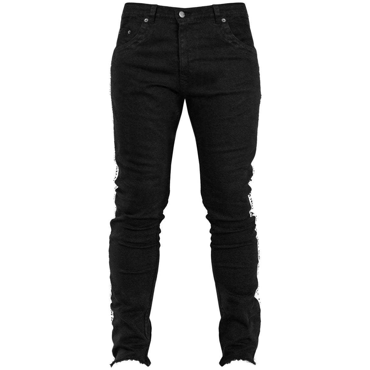 INFORMAL APPAREL | Taped Jeans : Black ($95) sz. 28-36