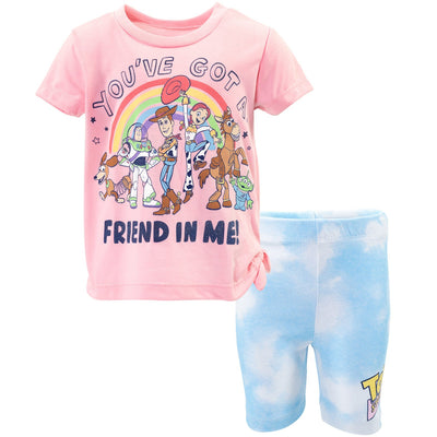 Disney Princess T-Shirt and Leggings Outfit Set