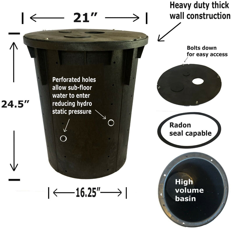 baseboard waterproofing system