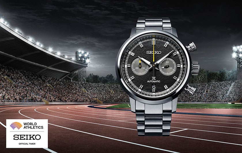 OFFICIAL TIMEKEEPER OF THE WORLD ATHLETICS - SEIKO SPEEDTIMER – Gem Bijou