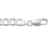 SILVER SOLID OPEN LINK CHAIN