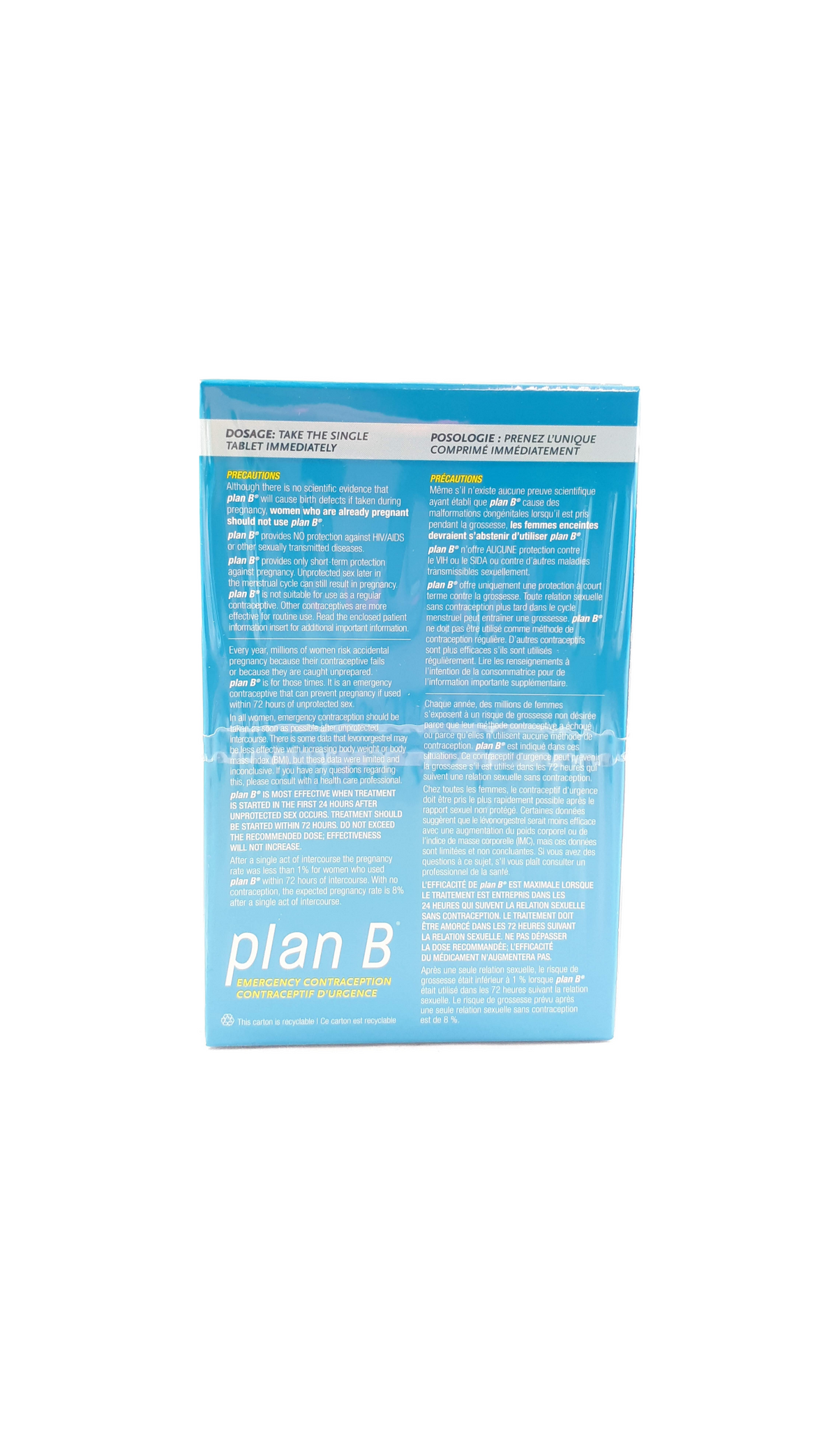 Plan B 1 Tablet Green Valley Pharmacy