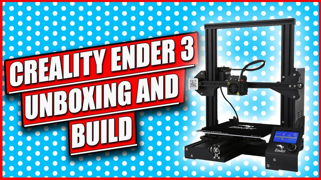 Creality Ender 3 Review Unboxing Parts Build Blog 3d Printing Canada