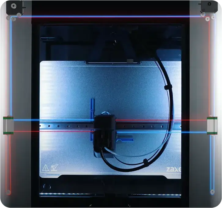 Calibración automática de Zaxe