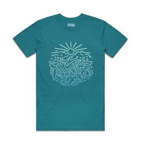 Ocean Inspired T-shirt / Front Print