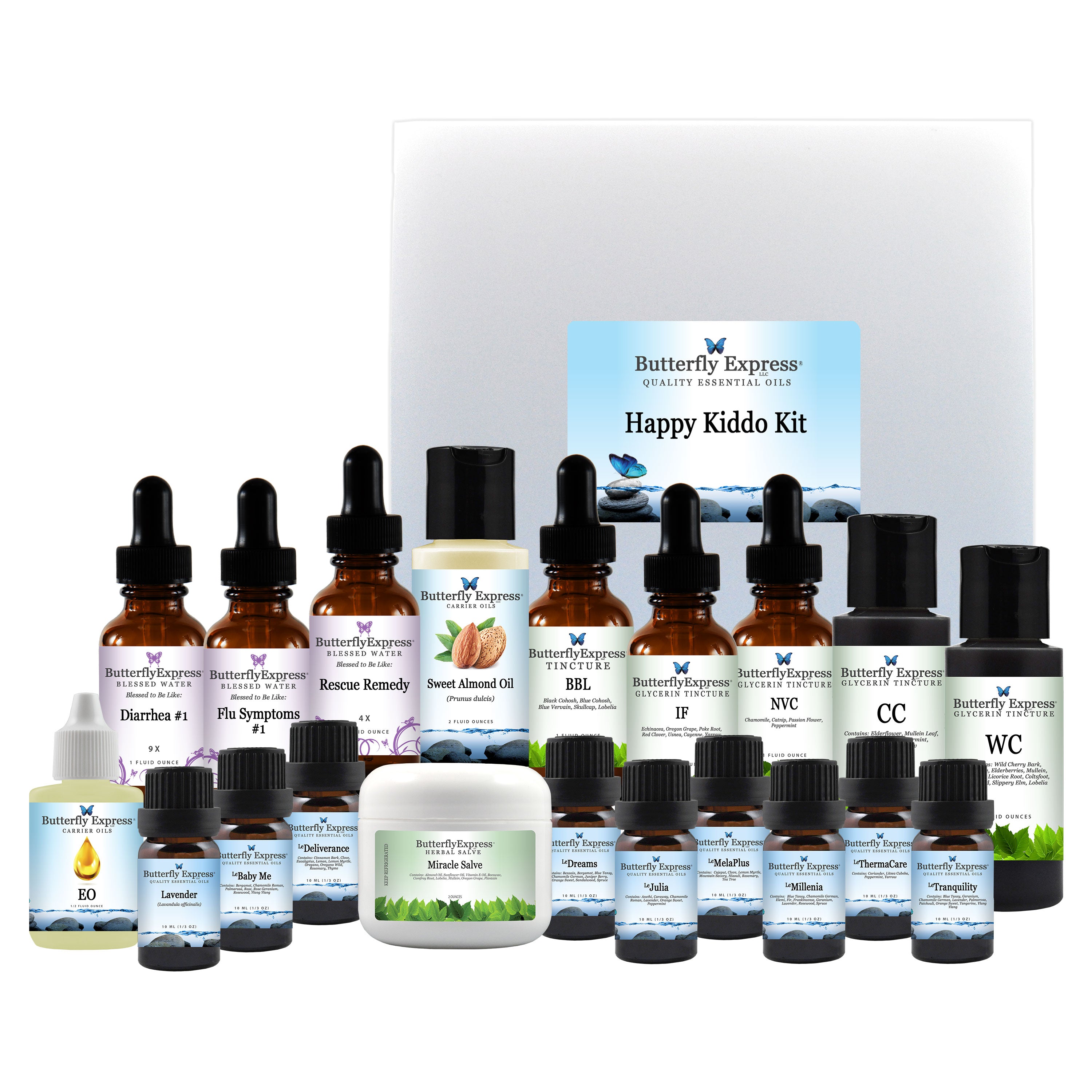 Happy Kiddo Kit – Butterfly Express Quality Essential Oils