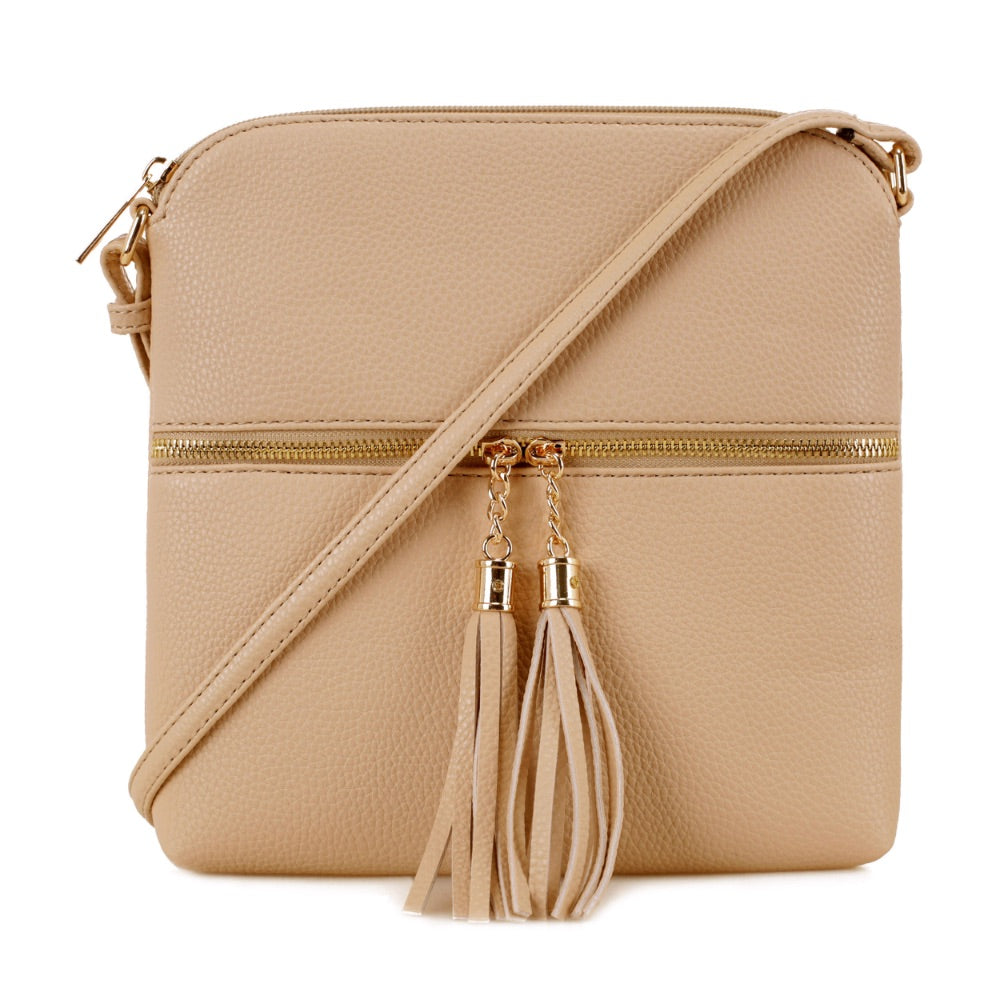 tassel crossbody bag