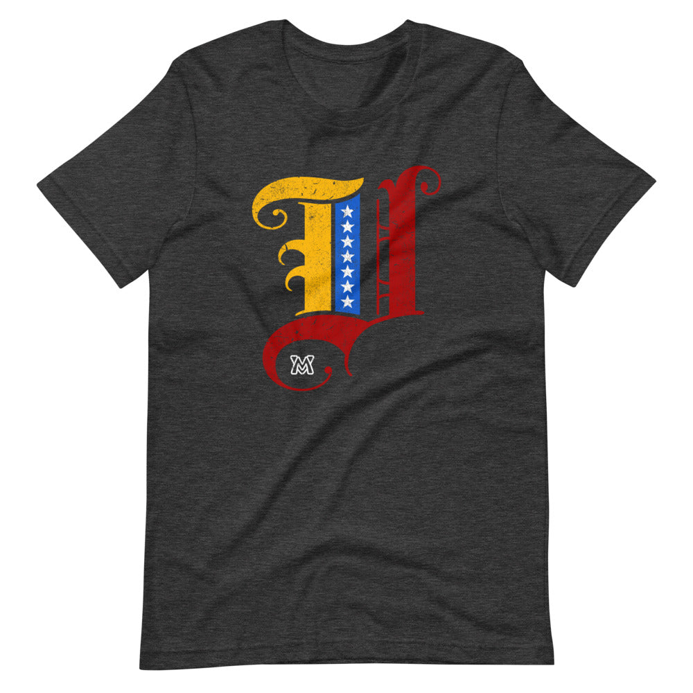V Tricolor (Franela / T-shirt - Hombres) Urbana/Nuestros Símbolos