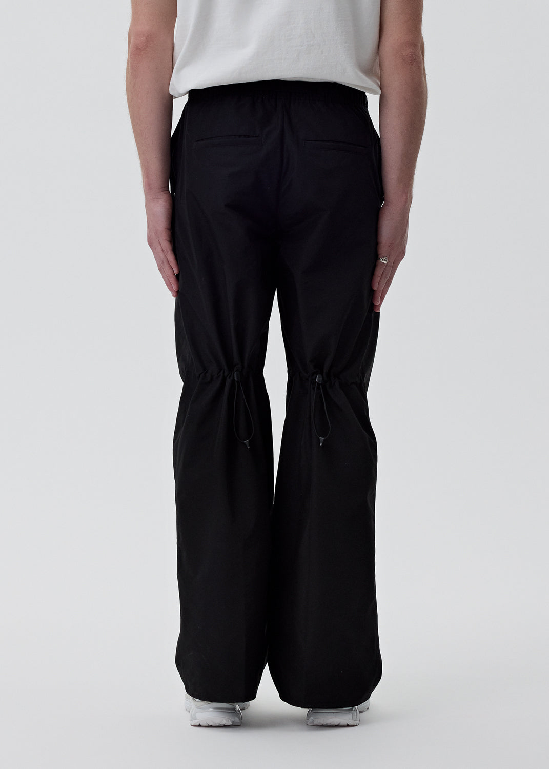 Black Grace Nylon Wander Trouser