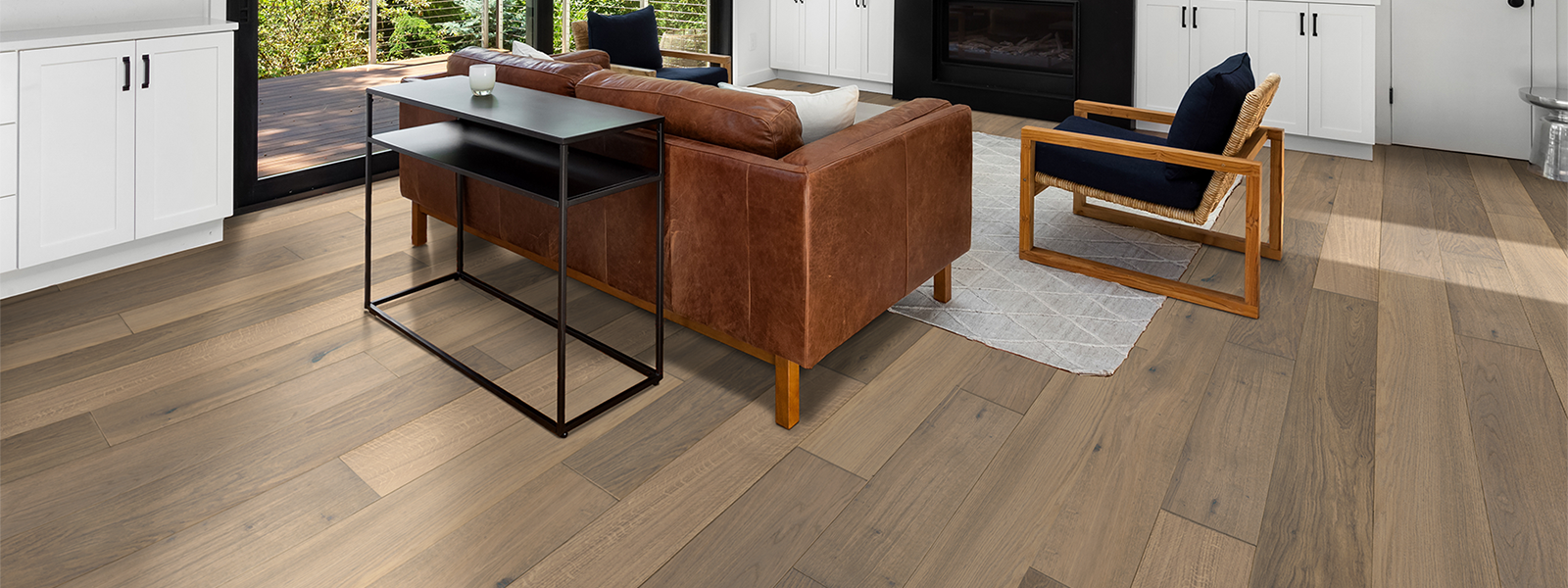 Wide Plank Engineered Hardwood Flooring In European Oak And Walnut