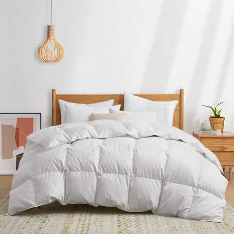 Made in Germany 800 Fill Power European White Down Comforter