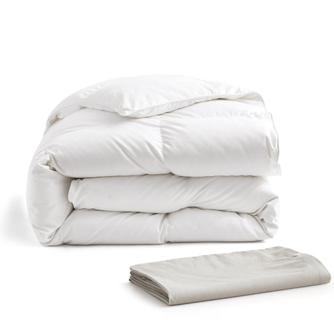 All Seasons Down Comforter with Removable Dustproof Cover