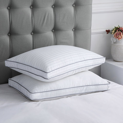 2 Pack Down Alternative Gusseted Pillows