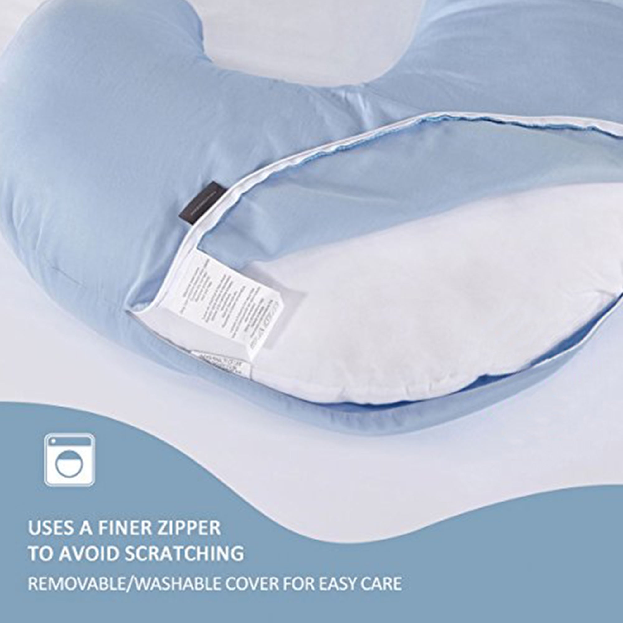 c shaped maternity pillow