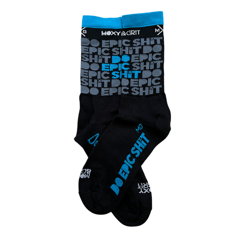 Moxy & Grit: Cycling and Running Socks, Mental Toughness Training