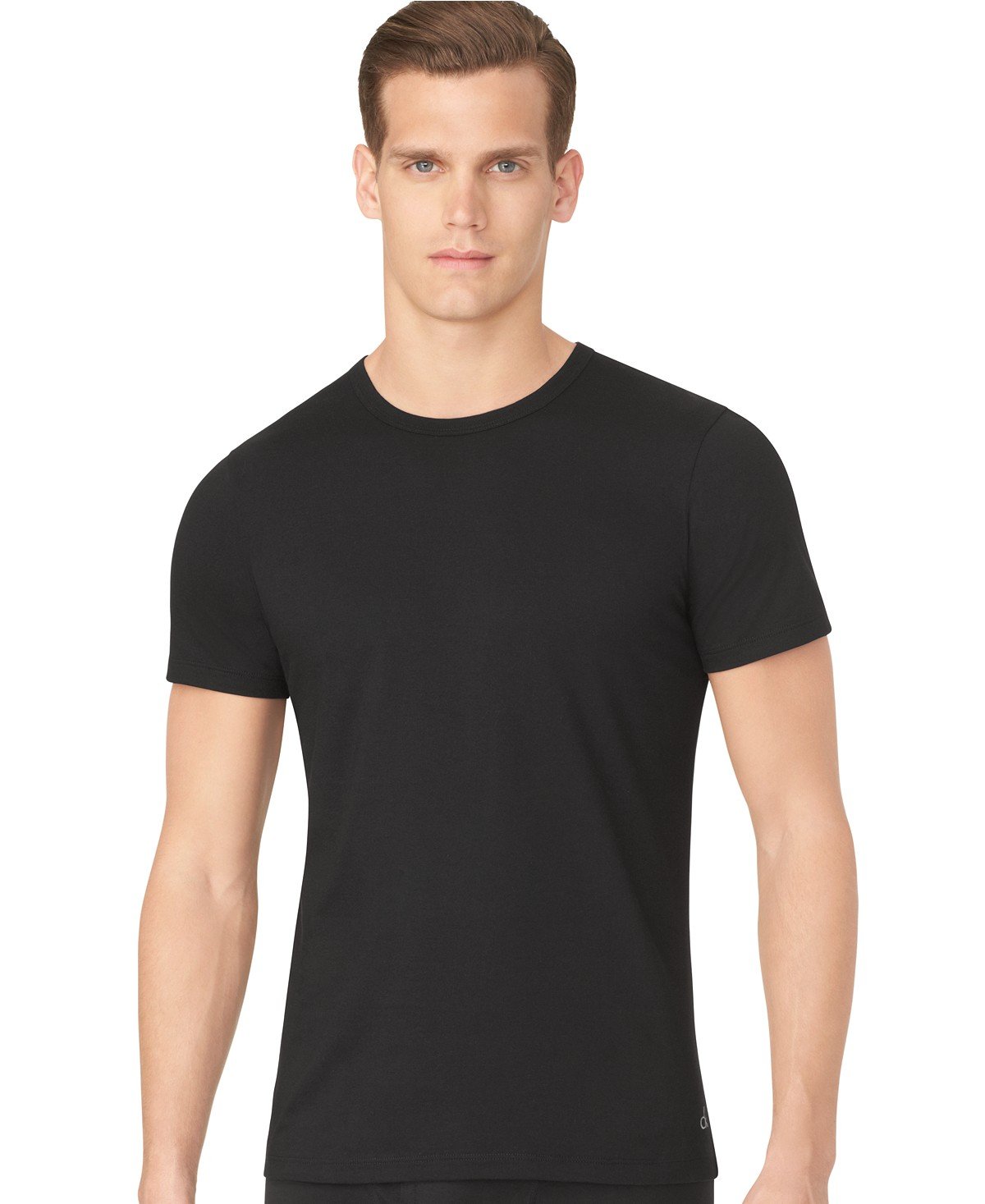 calvin klein cotton stretch crew neck t shirt