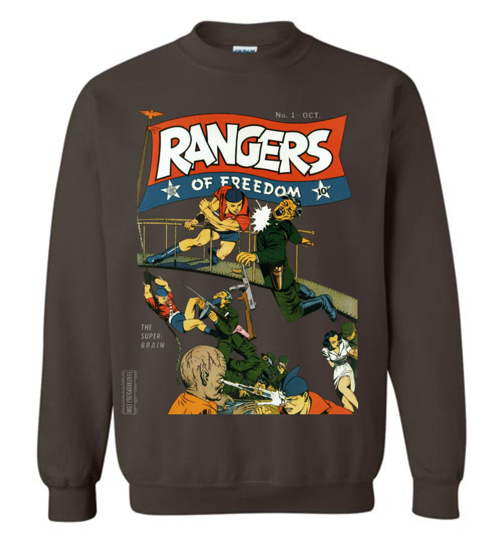 Rangers Comics No.1 Sweatshirt (Unisex, Dark Colors)