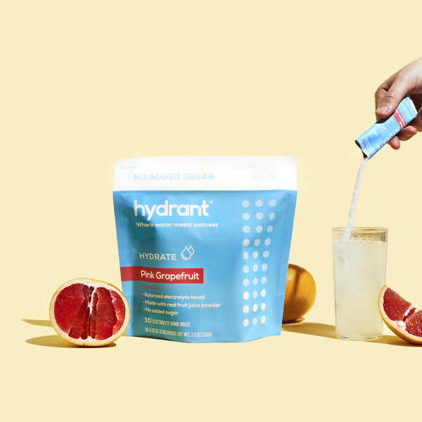 Hydrant hydrate line - pink grapefruit