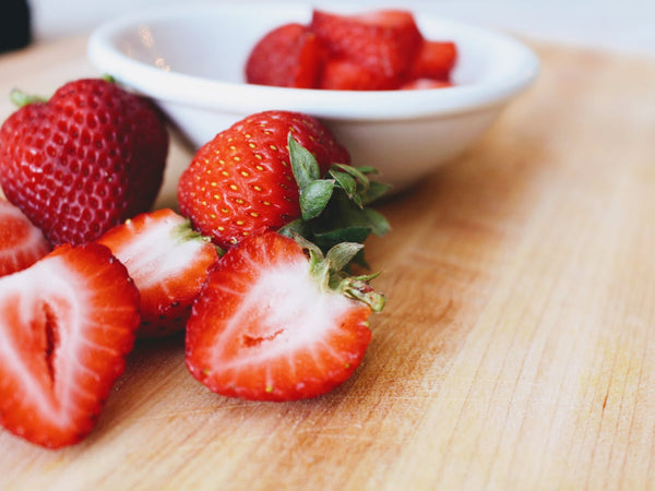 bowl of strawberries