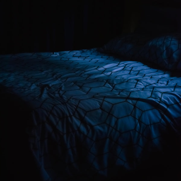dark bedroom for night