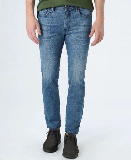 calca jeans masculina escura