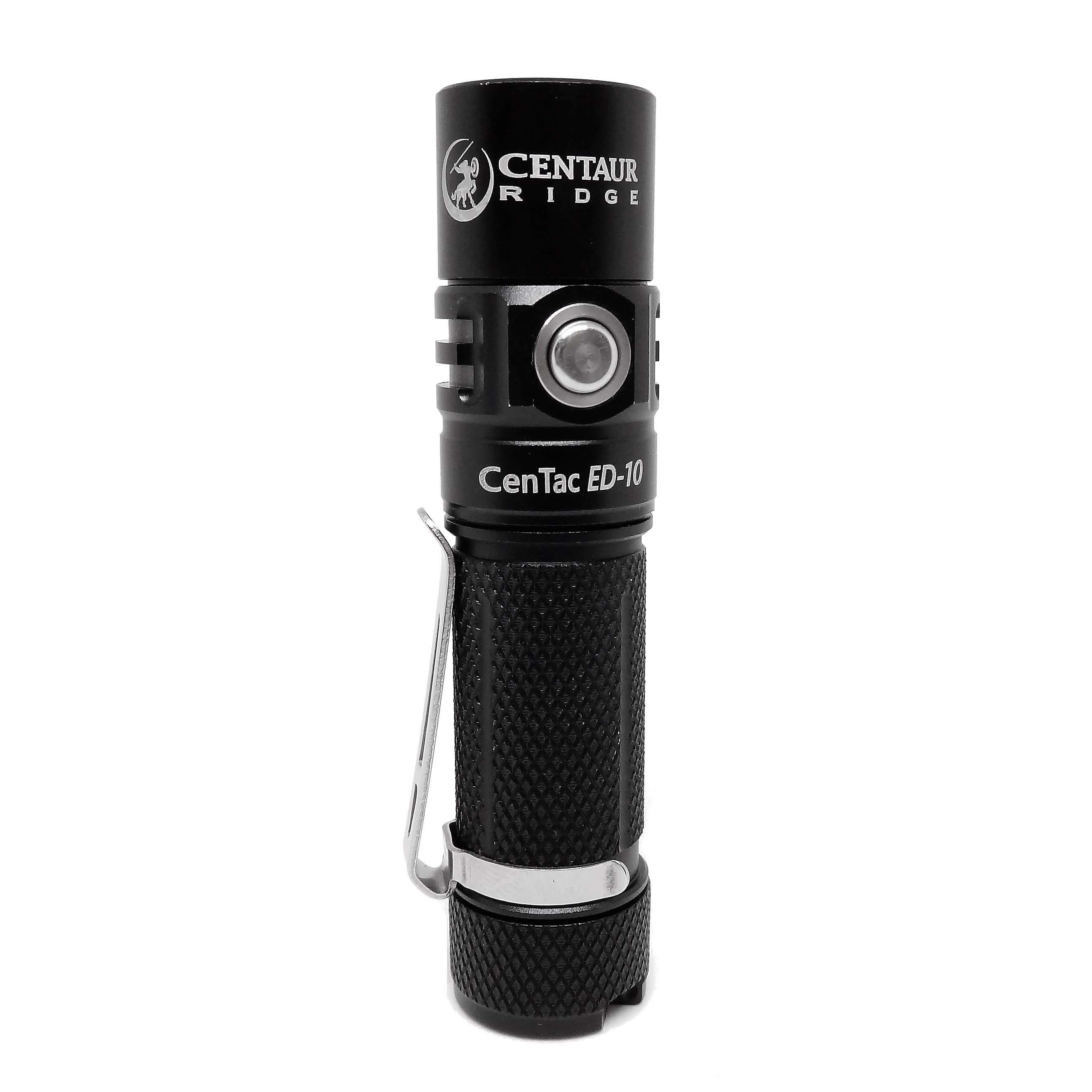 Centaur Ridge CenTac ED-10 LED EDC Flashlight | 800 Lumen | Pro Series