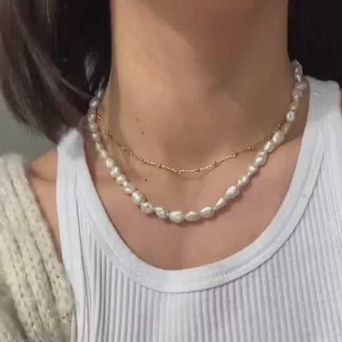 Fine Pearl Necklace - Limited edition 