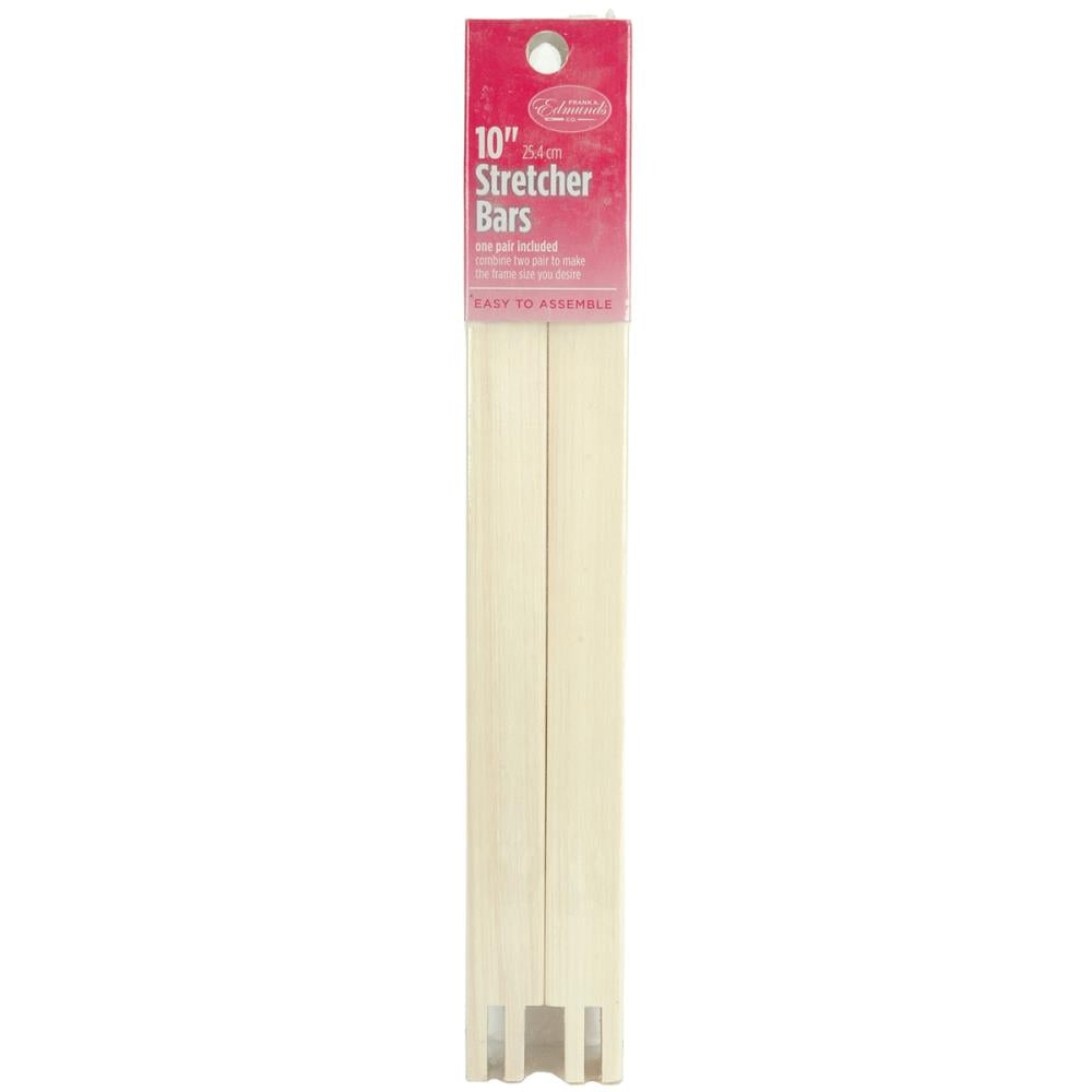 Frank A Edmunds Regular Stretcher Bars for Rug Hooking, Oxford Punch Needle, and Needle Arts