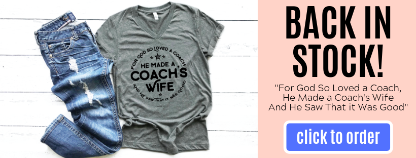 So God Made a Coach's Wife Shirt