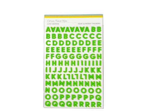 Bubble Letters Sticker Pack