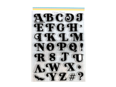 Citrus Twist WHITE Foam Alphabet – Citrus Twist Kits