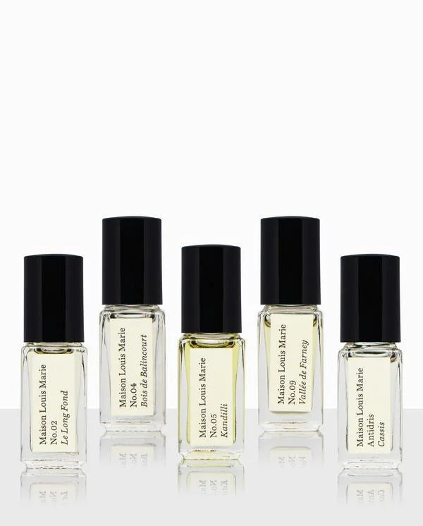 Maison louis marie 2024 perfume oil discovery set