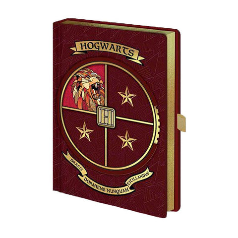 Harry Potter Hogwarts House Crest Shield Badge Reel ID card Holder