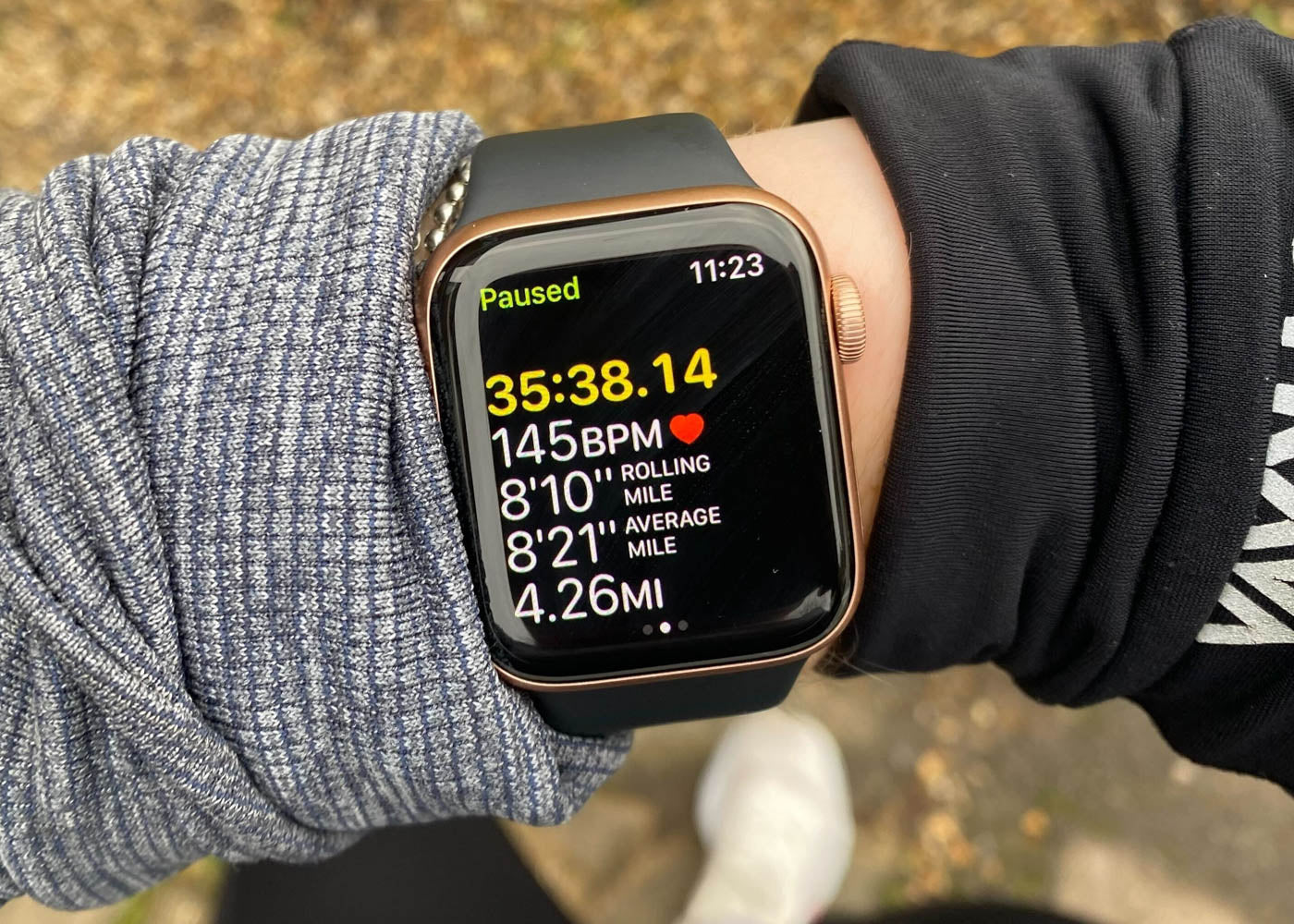 Apple Watch running functionality